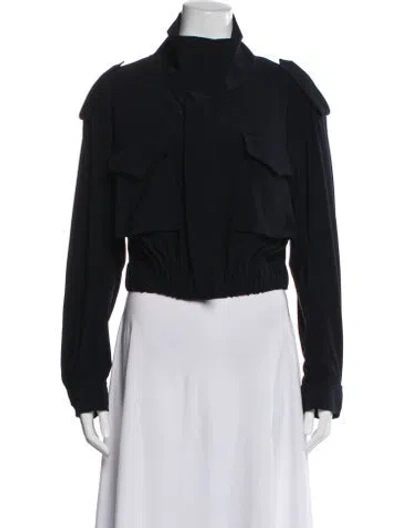 Pre-owned Norma Kamali Utility Jacket In Black