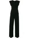 Norma Kamali V-neck Jumpsuit