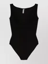 Norma Kamali Black Tara Bodysuit