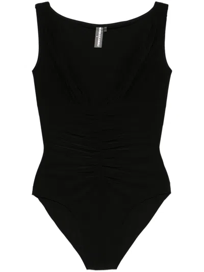 NORMA KAMALI NORMA KAMALI V-NECKED BODYSUIT
