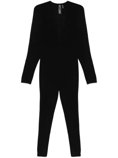NORMA KAMALI NORMA KAMALI V NECKED CATSUIT