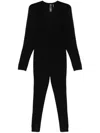 Norma Kamali V-necked Catsuit With Batwing Sleeves