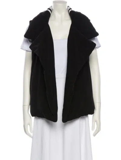 Pre-owned Norma Kamali Vest In Black