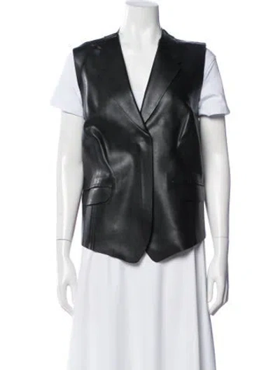 Pre-owned Norma Kamali Vest In Black