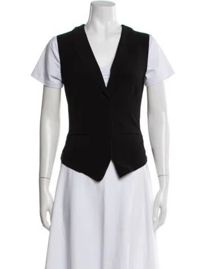 Pre-owned Norma Kamali Vest In Black