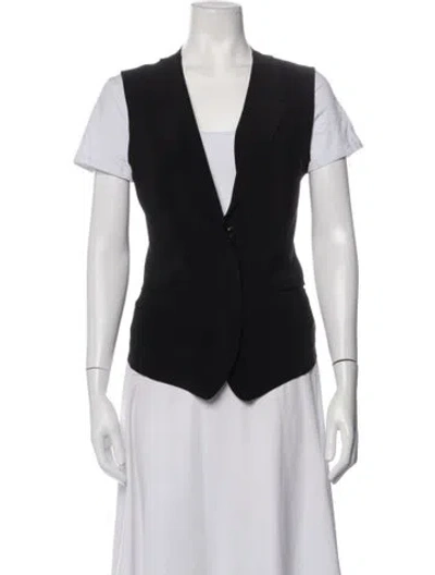 Pre-owned Norma Kamali Vest In Black