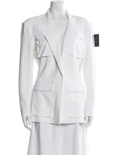 Pre-owned Norma Kamali Vest In Neutral