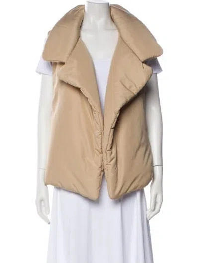 Pre-owned Norma Kamali Vest W/ Tags In Neutral