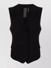 Norma Kamali Notched-lapel Vest