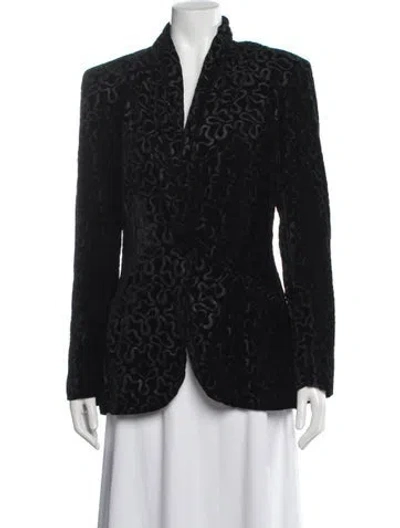 Pre-owned Norma Kamali Vintage 1980's Jacket In Black