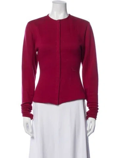 Pre-owned Norma Kamali Vintage 1980's Jacket In Pink