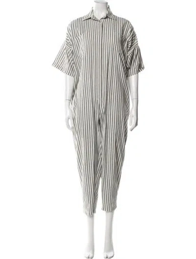 Pre-owned Norma Kamali Vintage 1980's Jumpsuit In Multi