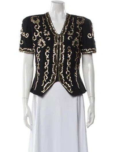 Pre-owned Norma Kamali Vintage 1989 Evening Jacket In Multi
