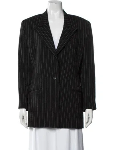 Pre-owned Norma Kamali Vintage 1990's Blazer In Black