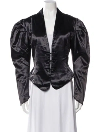 Pre-owned Norma Kamali Vintage Jacket In Purple
