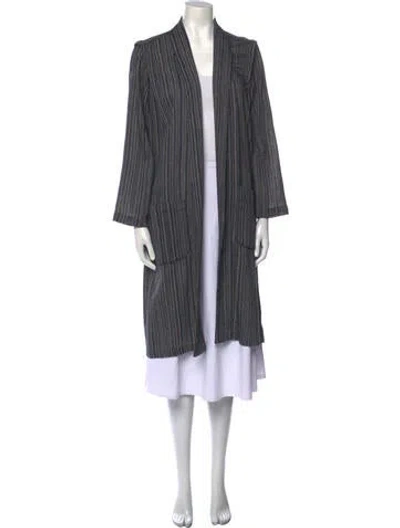 Pre-owned Norma Kamali Vintage Midi Length Dress In Blue