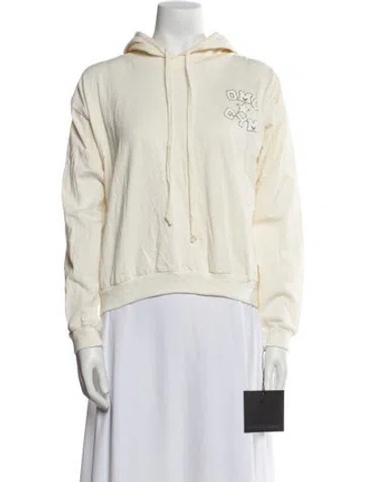 Pre-owned Norma Kamali Vintage Mock Neck Sweatshirt In Neutral