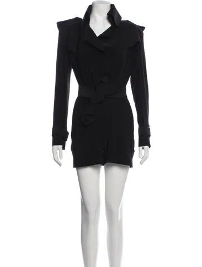 Pre-owned Norma Kamali V-neck Jumpsuit In Black