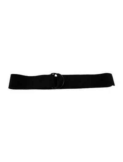Pre-owned Norma Kamali Waist Belt In Black