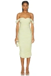 NORMA KAMALI WALTER DRESS BELOW THE KNEE WITH WINGLET SLEEVES