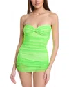 Norma Kamali Walter One-piece In Green
