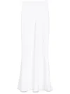 Norma Kamali Obie Maxi Skirt In Weiss