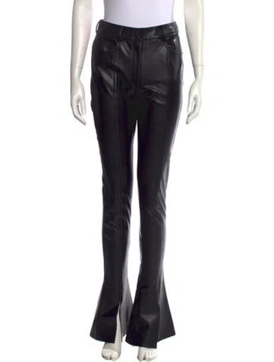 Pre-owned Norma Kamali Wide Leg Pants In Black