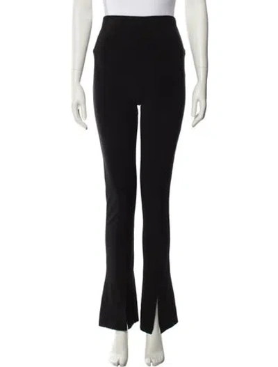 Pre-owned Norma Kamali Wide Leg Pants In Black