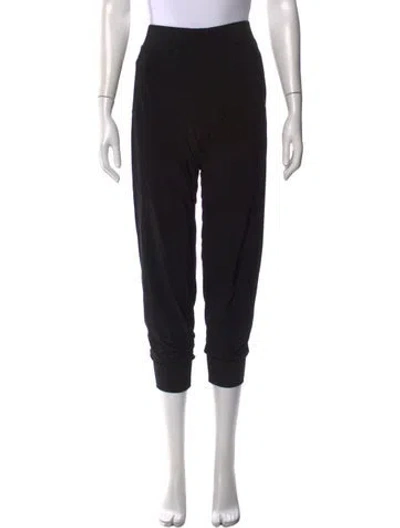 Pre-owned Norma Kamali Wide Leg Pants In Black