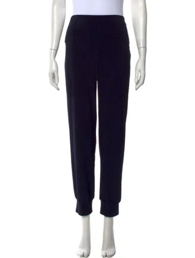 Pre-owned Norma Kamali Wide Leg Pants In Black