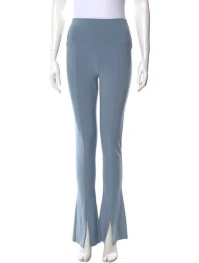 Pre-owned Norma Kamali Wide Leg Pants In Blue