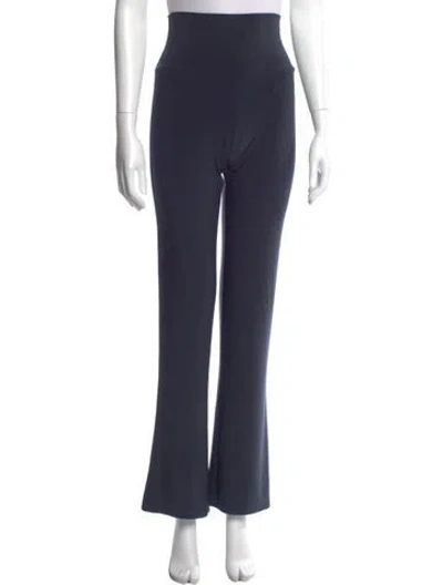 Pre-owned Norma Kamali Wide Leg Pants In Blue