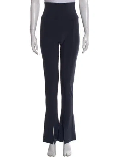 Pre-owned Norma Kamali Wide Leg Pants In Blue