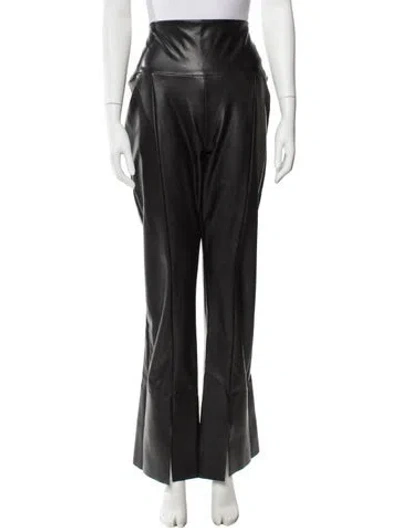Pre-owned Norma Kamali Wide Leg Pants In Gray