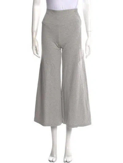 Pre-owned Norma Kamali Wide Leg Pants In Gray