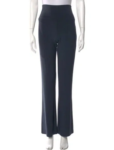 Pre-owned Norma Kamali Wide Leg Pants In Gray