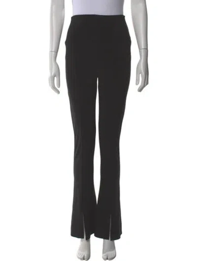 Pre-owned Norma Kamali Wide Leg Pants In Gray