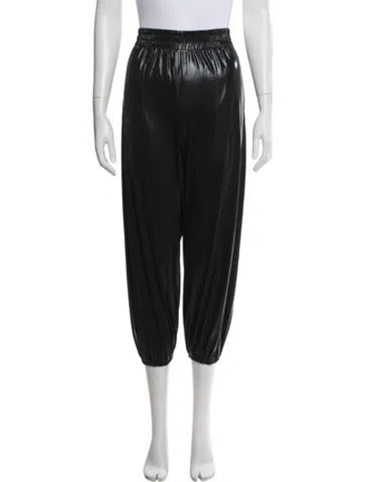 Pre-owned Norma Kamali Wide Leg Pants In Gray