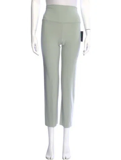 Pre-owned Norma Kamali Wide Leg Pants In Green
