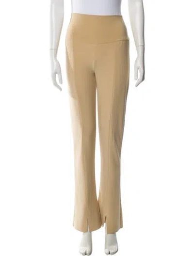 Pre-owned Norma Kamali Wide Leg Pants In Neutral