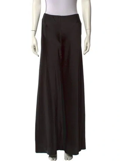 Pre-owned Norma Kamali Wide Leg Pants W/ Tags In Black