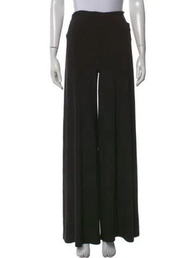 Pre-owned Norma Kamali Wide Leg Pants W/ Tags In Black