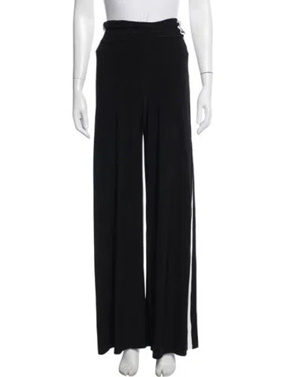 Pre-owned Norma Kamali Wide Leg Pants W/ Tags In Black