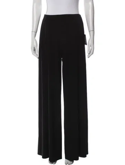 Pre-owned Norma Kamali Wide Leg Pants W/ Tags In Black