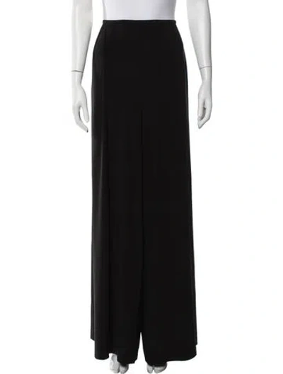 Pre-owned Norma Kamali Wide Leg Pants W/ Tags In Black