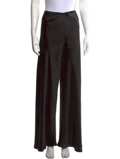 Pre-owned Norma Kamali Wide Leg Pants W/ Tags In Black