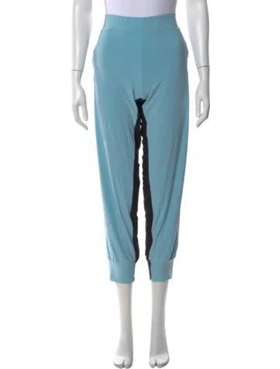 Pre-owned Norma Kamali Wide Leg Pants W/ Tags In Blue