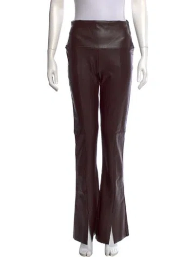 Pre-owned Norma Kamali Wide Leg Pants W/ Tags In Brown