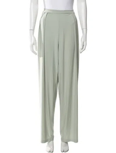 Pre-owned Norma Kamali Wide Leg Pants W/ Tags In Green