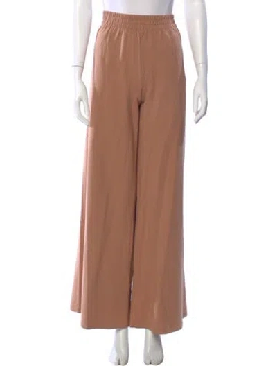 Pre-owned Norma Kamali Wide Leg Pants W/ Tags In Neutral